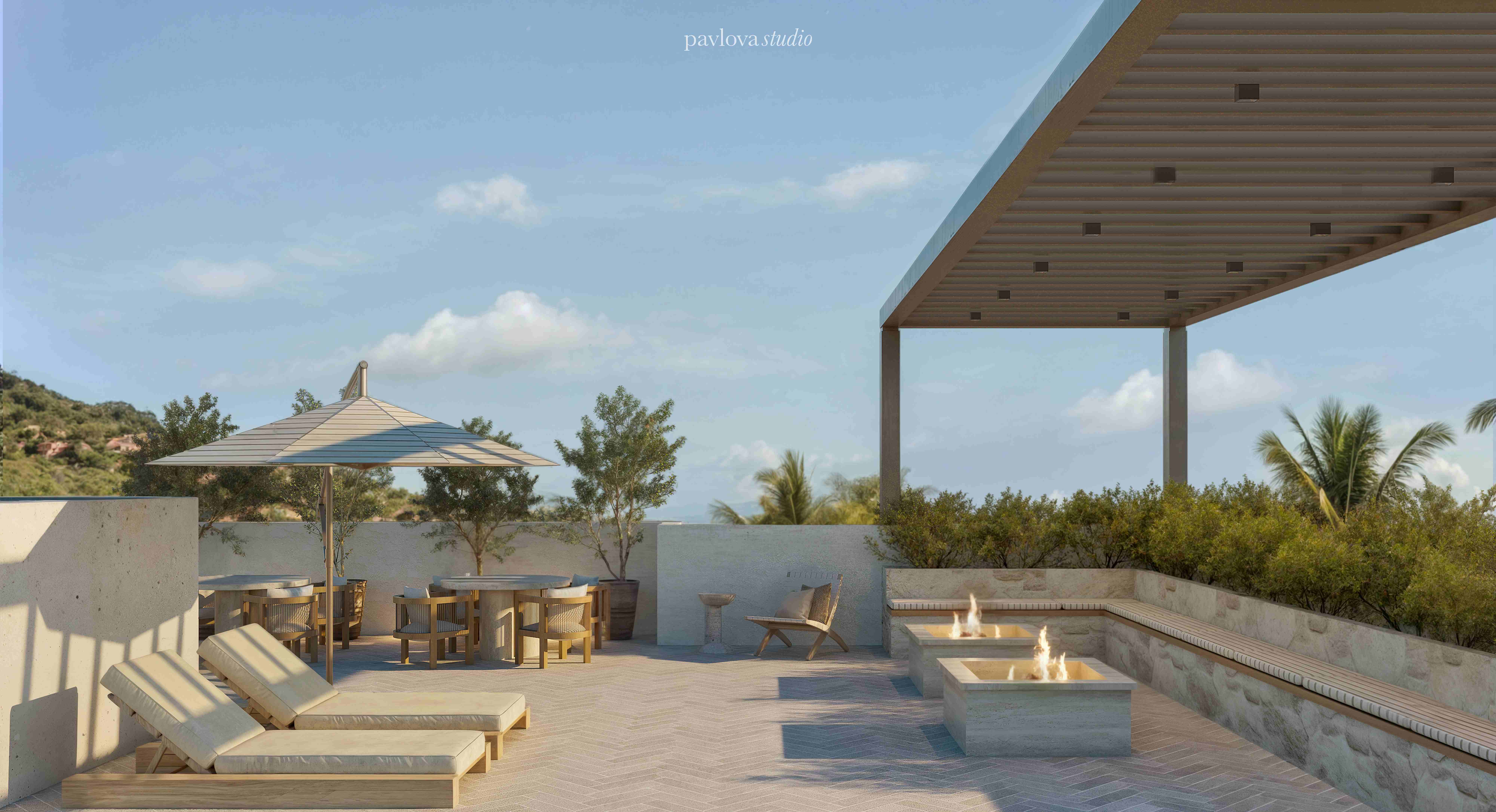 Alberca + Rooftop Pool